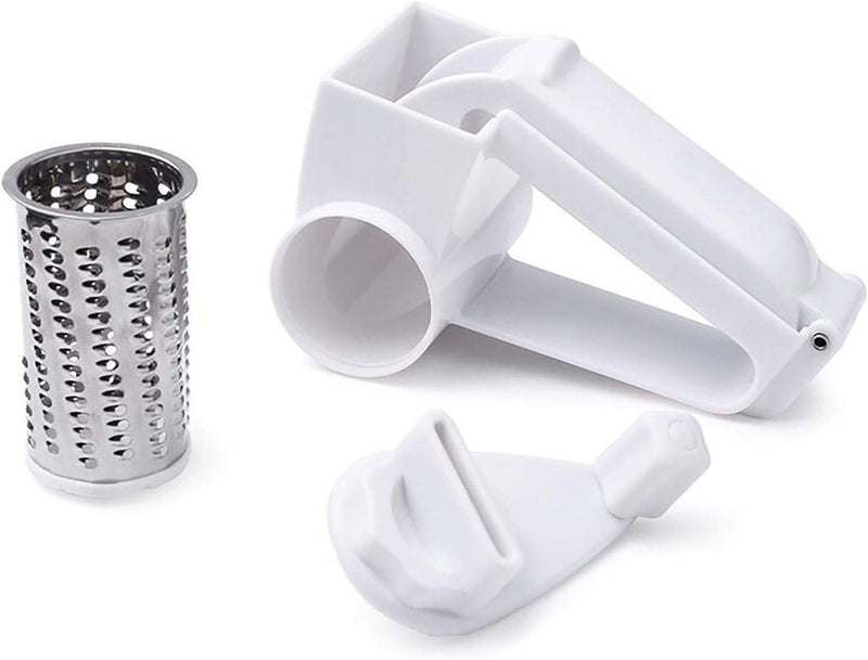 Ralador De Queijo Manivela Inox E Plástico - mondomio