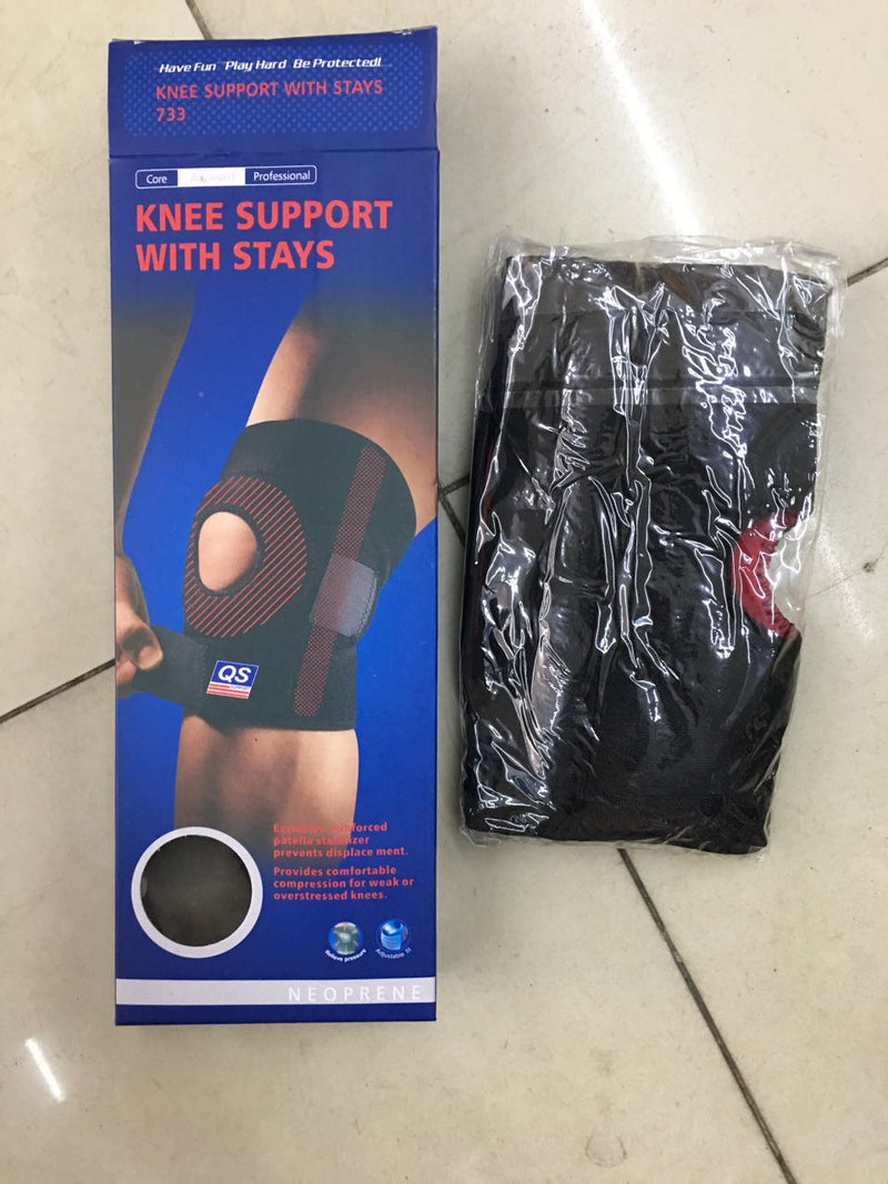 Joelheira Articulada Reforçada Neoprene - mondomio