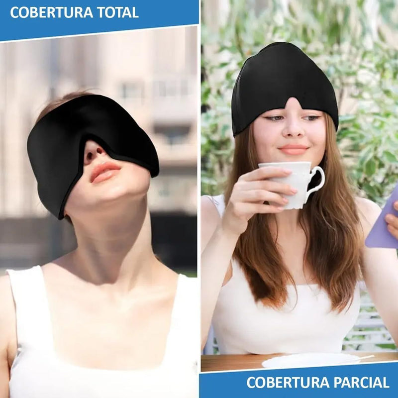 Máscara Terapêutica para Alívio de Dores e Relaxamento - Quente ou Fria - mondomio