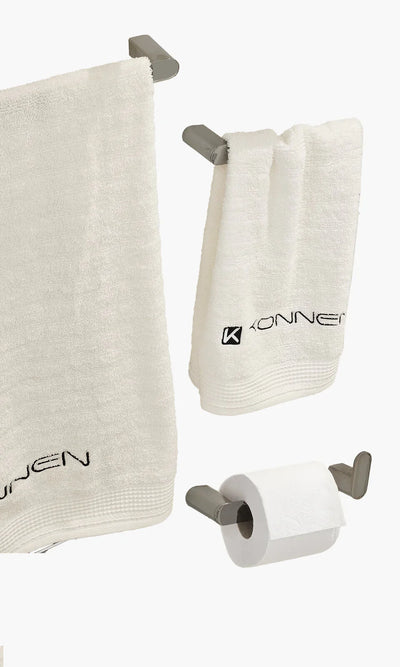 Acessorios para Banheiro Kit com 4 peças - Mondomio - Round Toalheiro Mondo Mio