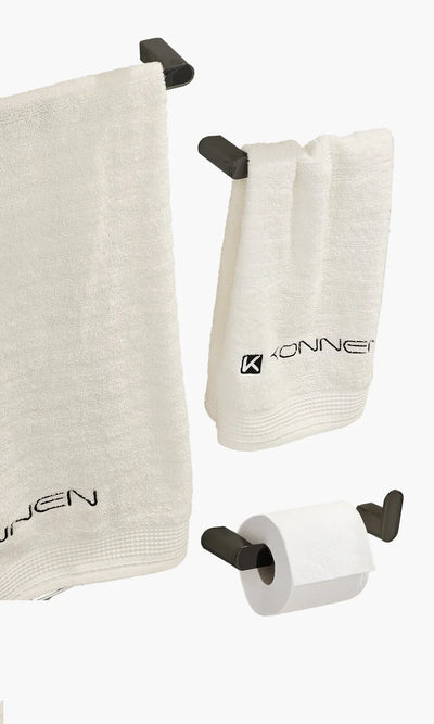 Acessorios para Banheiro Kit com 4 peças - Round Toalheiro Mondo Mio