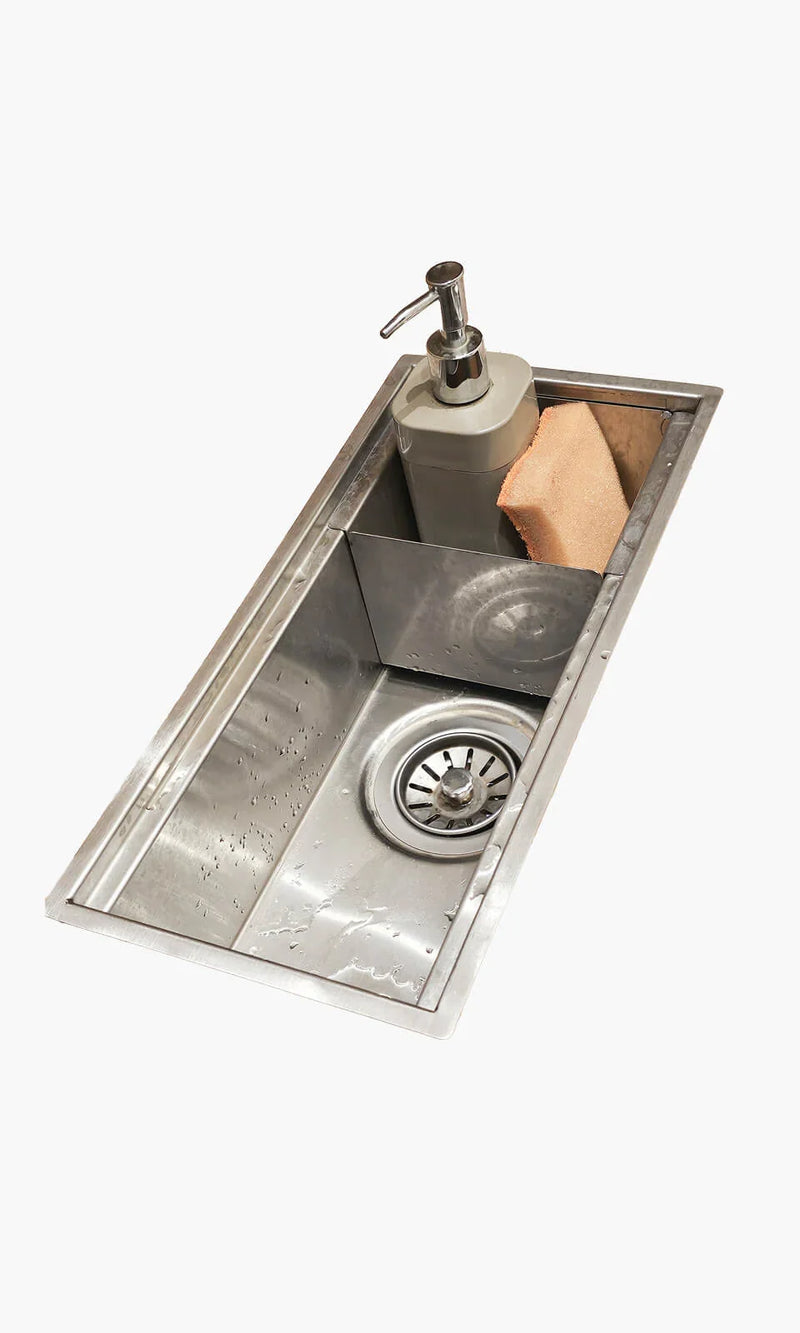 Cuba para Cozinha em Aço Inox 304 para Pequenos Espaços - Konnen Metais - Cuba