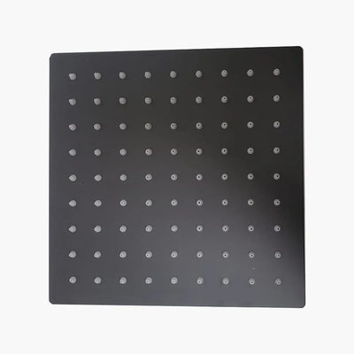 Ducha Chuveiro 20 cm de Parede Quadrada - Mondo Mio - Ducha Square 20 Preto