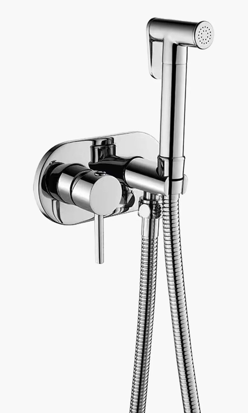 Ducha Higienica Monocomando para Banheiro - Konnen Metais - Ducha Higienica Roun