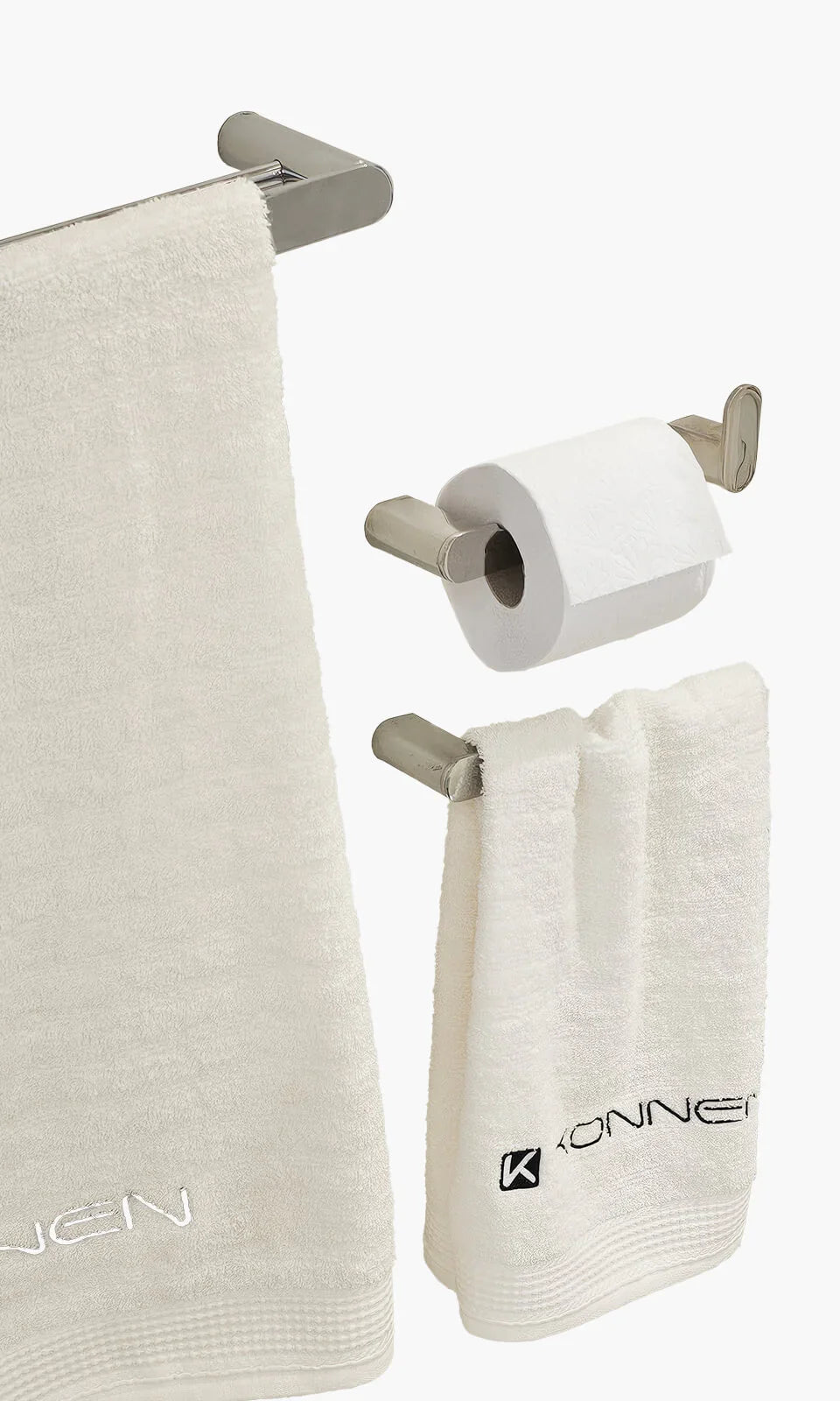 Kit Área de Banho - Cromado - Round - Registro Simples com Acessórios Round Mondo Mio