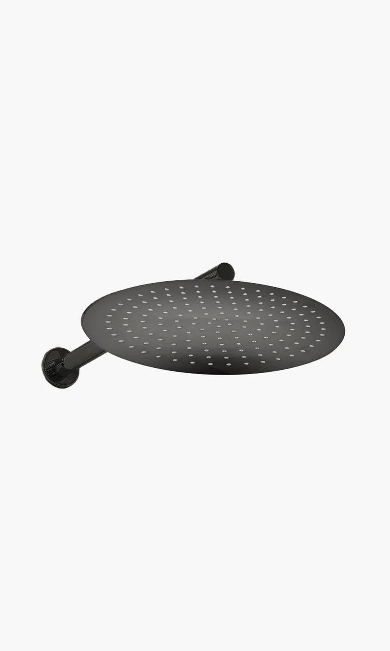 Kit Área de Banho - Preto Fosco - Round - Registro Monocomando com Ducha Manual