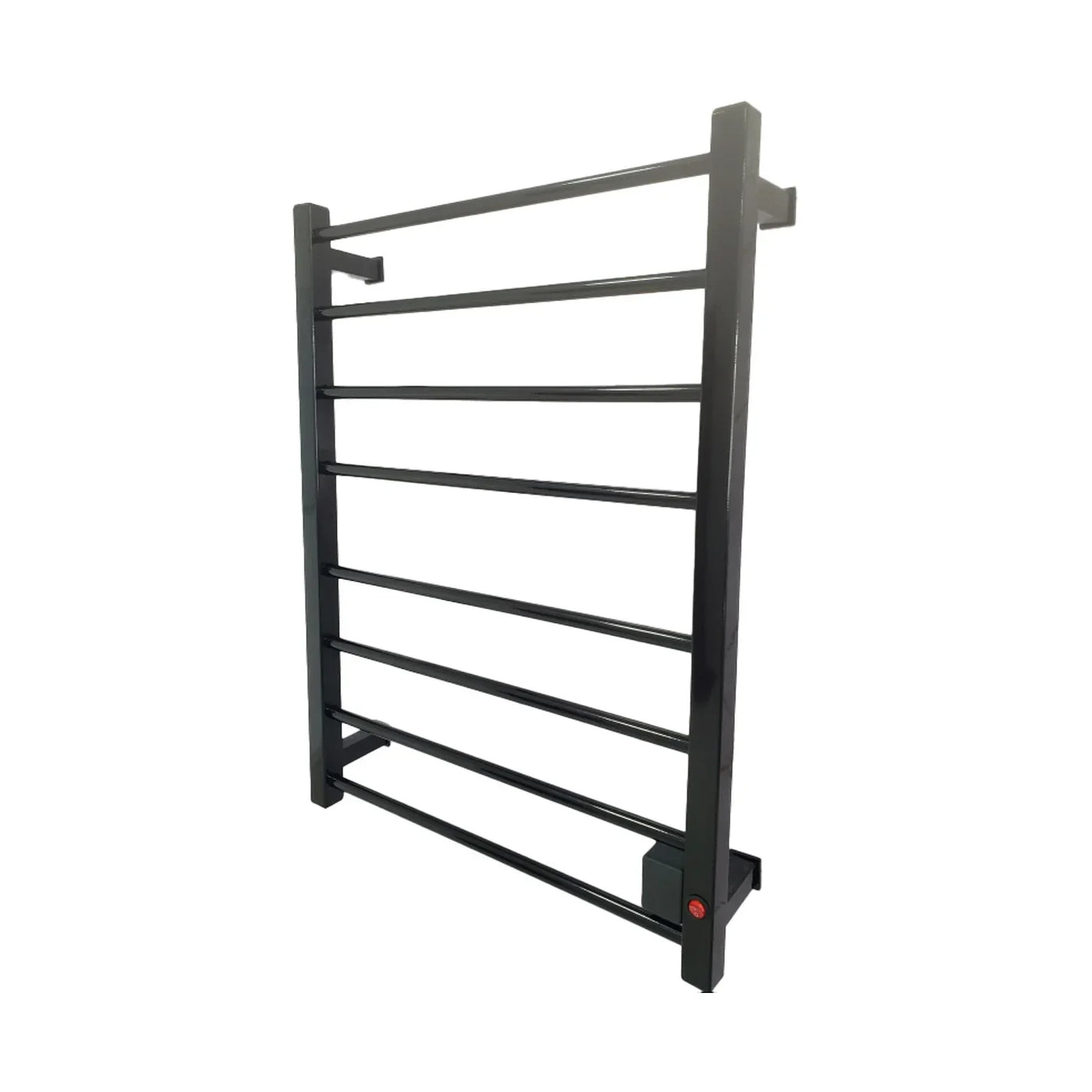 Toalheiro Térmico Preto Fosco - MondoMio - com Fiação Embutida  - SEC-TM