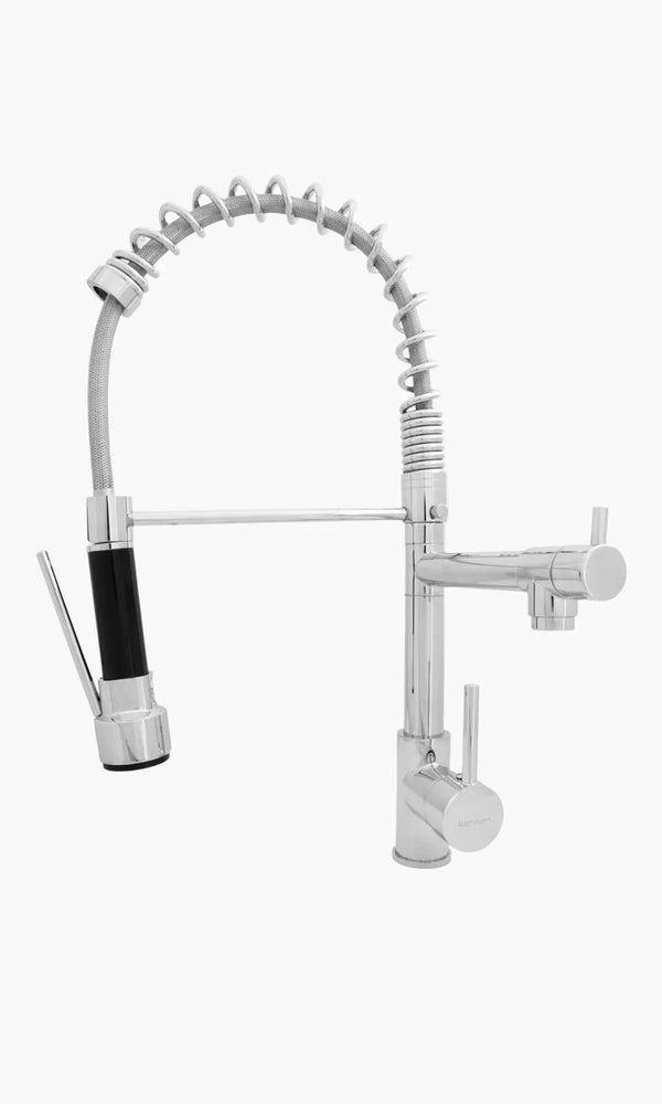 Torneira Gourmet  Monocomando para Cozinha - Konnen Metais - Gourmet Cromado - F