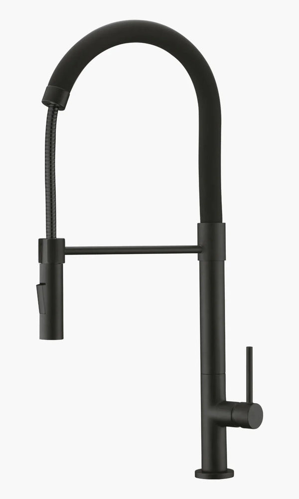 Torneira Gourmet  Monocomando para Cozinha - Konnen Metais - Stella Preta - 5037