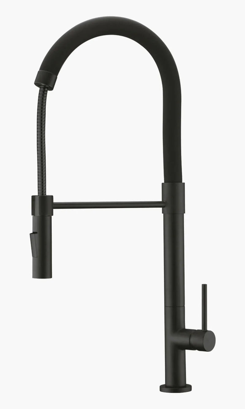 Torneira Gourmet  Monocomando para Cozinha - Konnen Metais - Stella Preta - 5037
