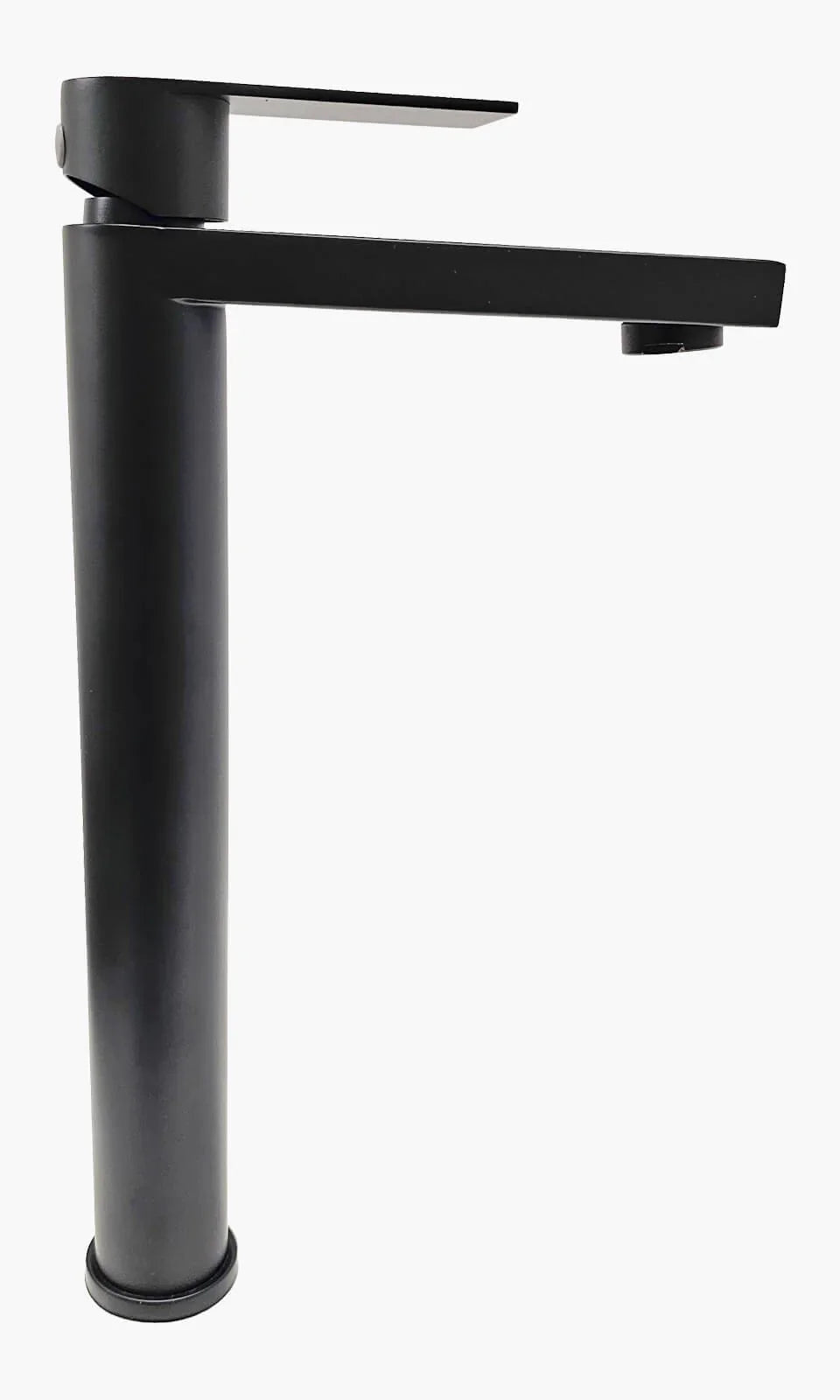 Torneira para Banheiro Bica Alta - MondoMio - Round Alta Preto Fosco - FN-9