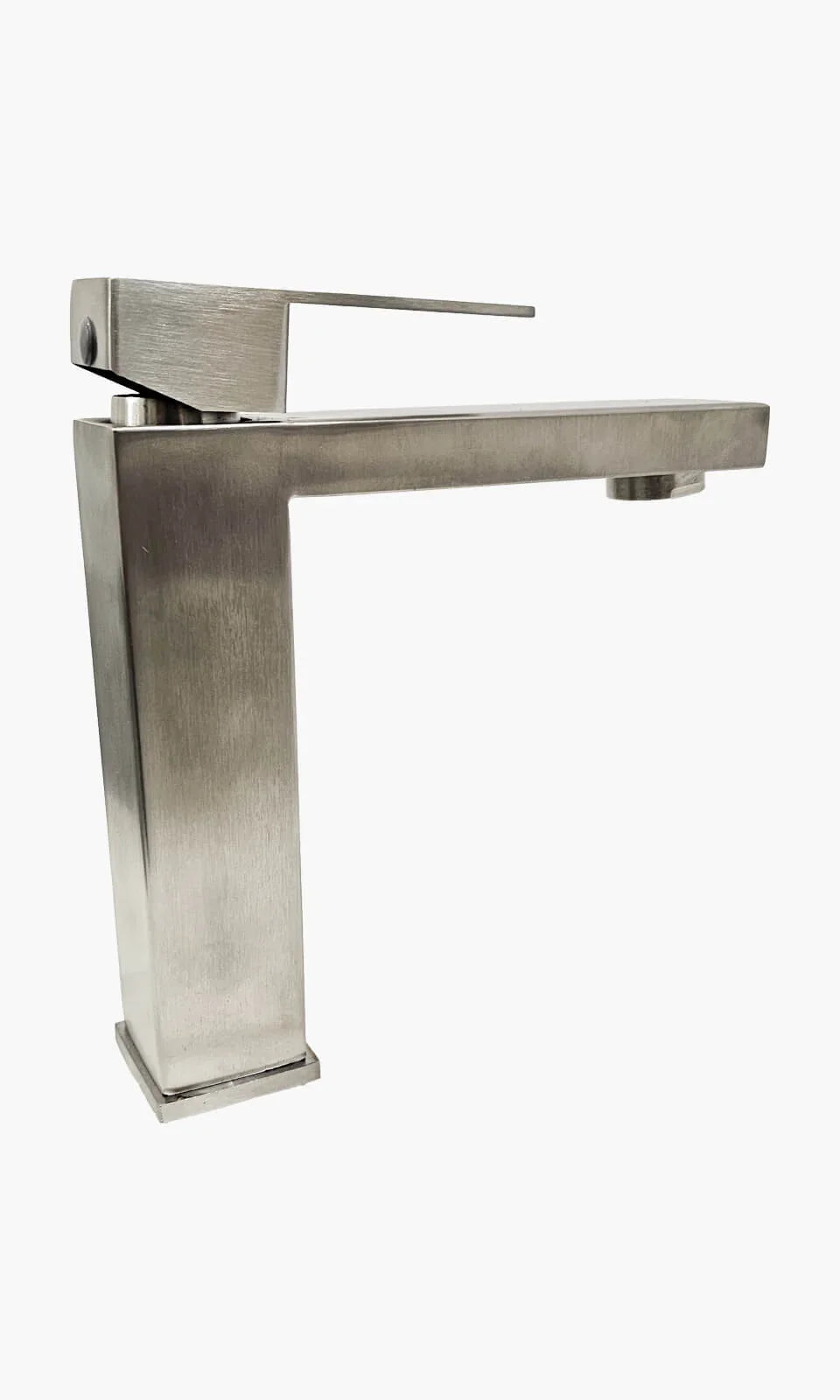 Torneira para Banheiro Bica Baixa - MondoMio - Square Baixa Escovada - FN-9