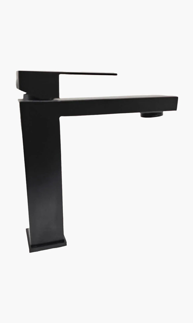 Torneira para Banheiro Bica Baixa - Konnen Metais - Square Baixa Preto - FN-9000