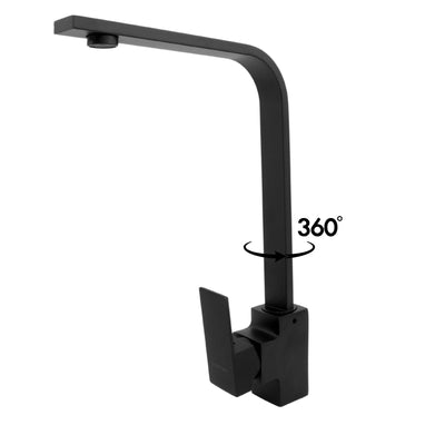 Torneira para Cozinha Monocomando - Mondo Mio - Stripe Preto