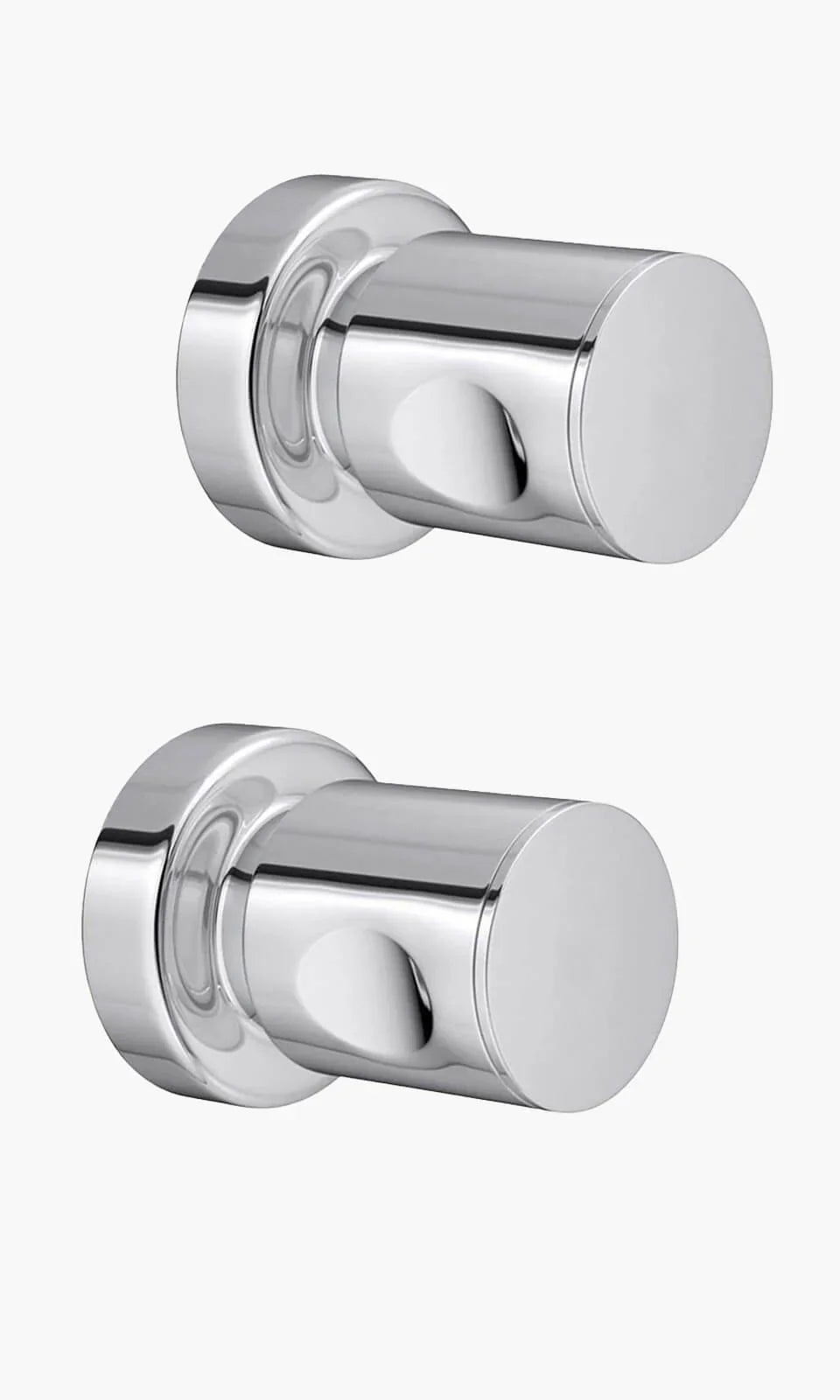 Acabamento para Registro Round Cromado - MondoMio - em Metal padrão Deca