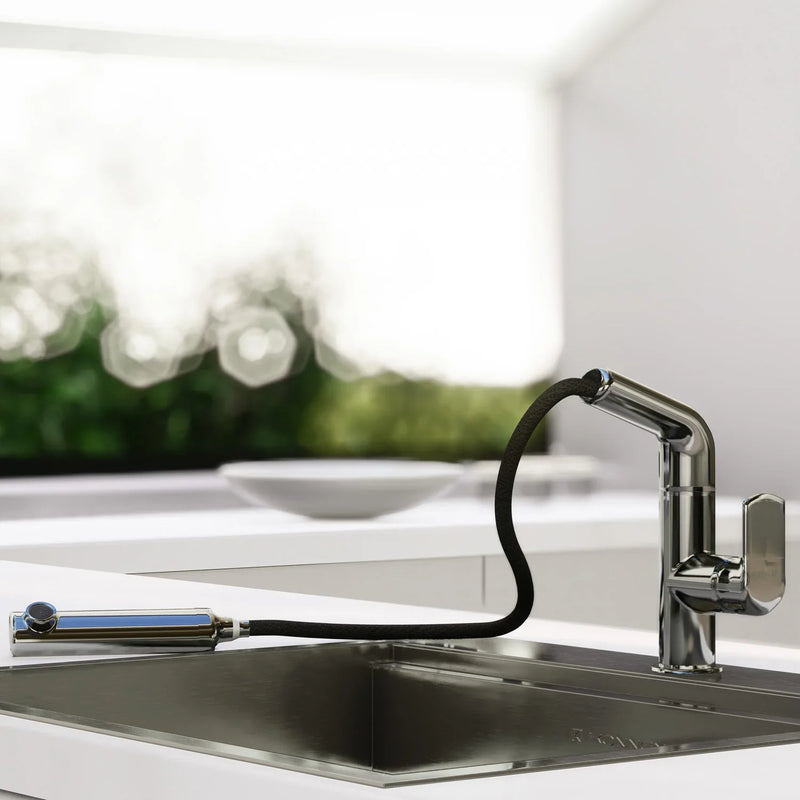 Torneira Gourmet Extensivel Monocomando para Cozinha - Konnen Metais - Cartney C