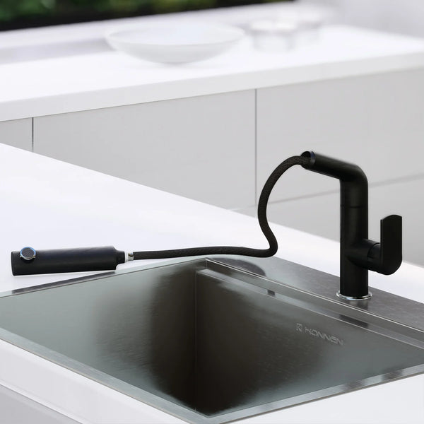 Torneira Gourmet Extensivel Monocomando para Cozinha - Konnen Metais - Cartney P