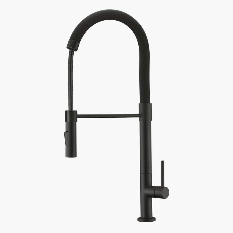 Torneira Gourmet  Monocomando para Cozinha - Konnen Metais - Stella Preta - 5037
