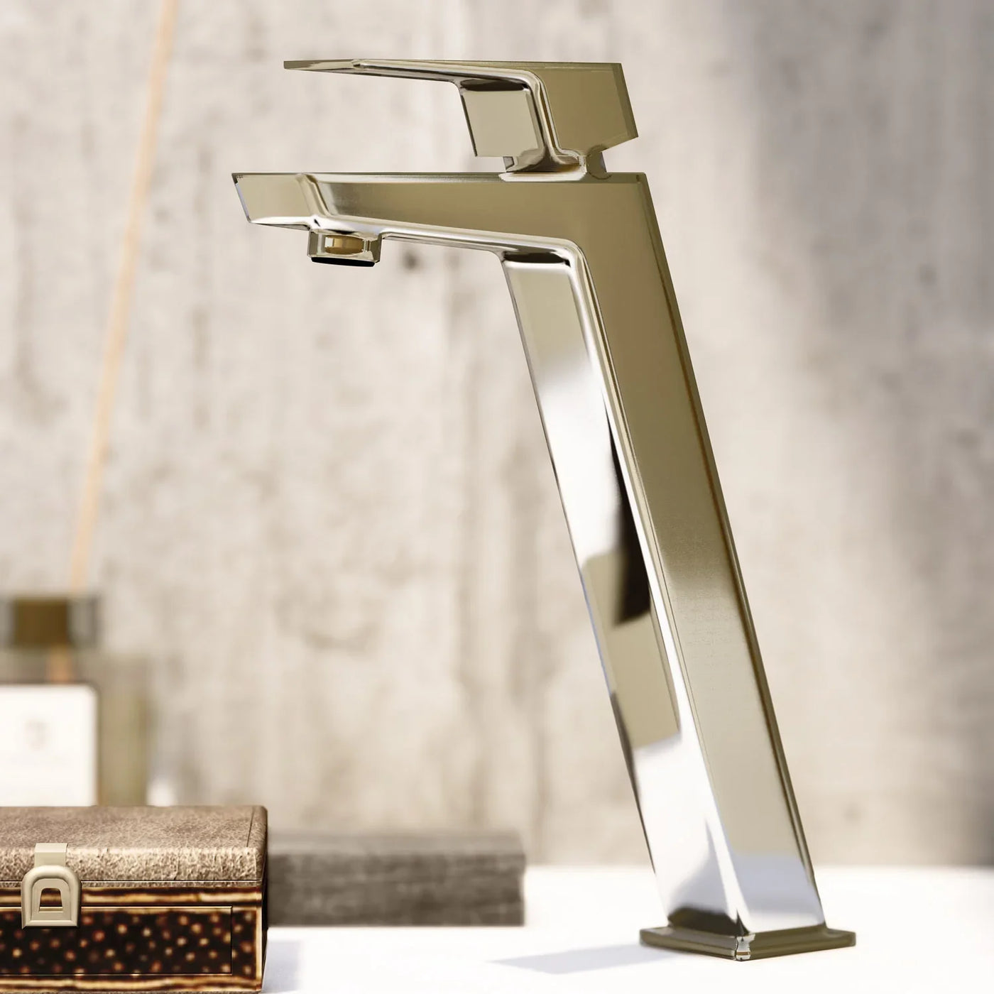 Torneira para Banheiro Monocomando Bica Alta - Mondo Mio - Balance Alta - Mondo Mio