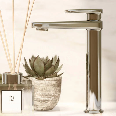 Torneira para Banheiro Monocomando Bica Alta - Ritmo Alta - Mondo Mio