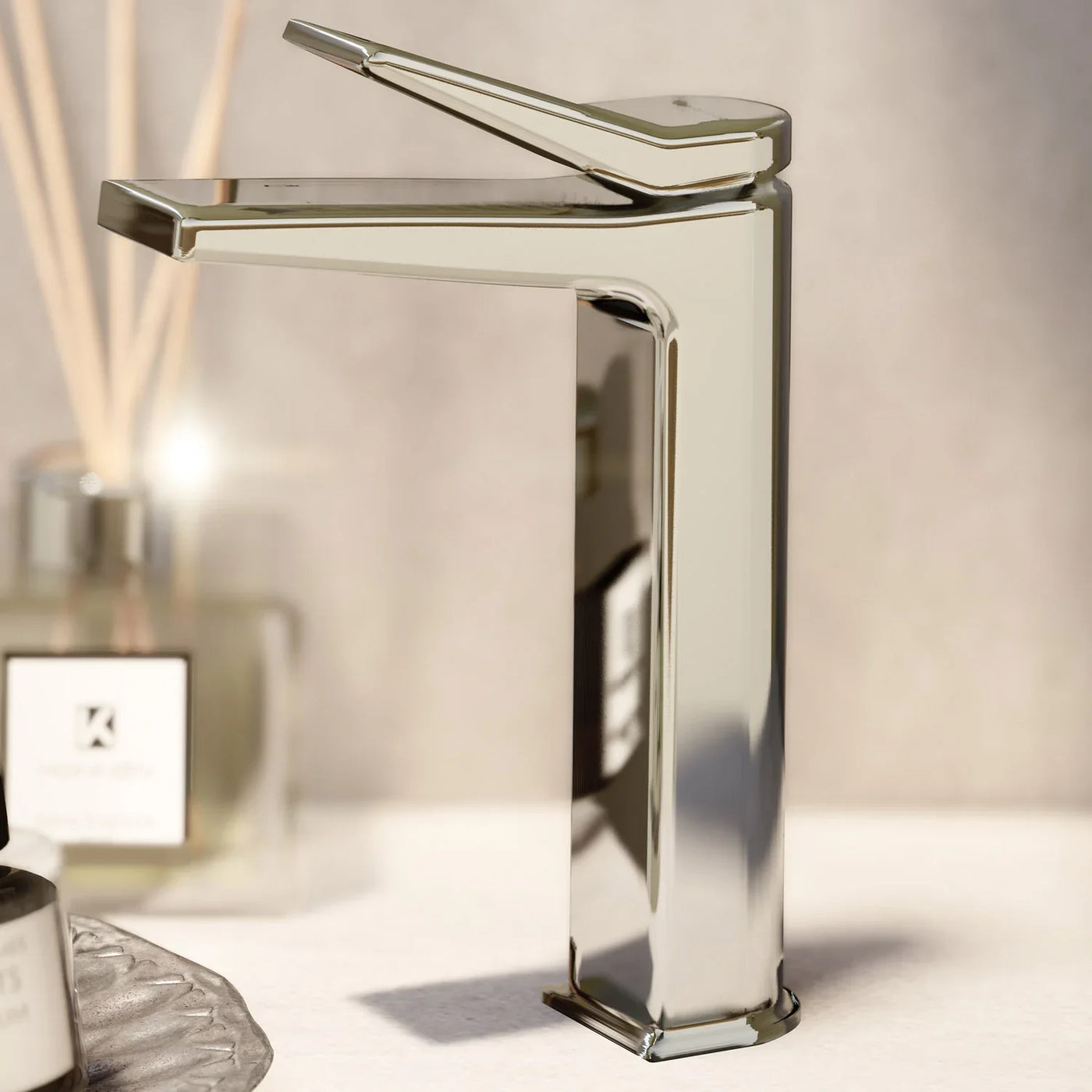 Torneira para Banheiro Monocomando Bica Alta - MondoMio - Angle Alta - SD91