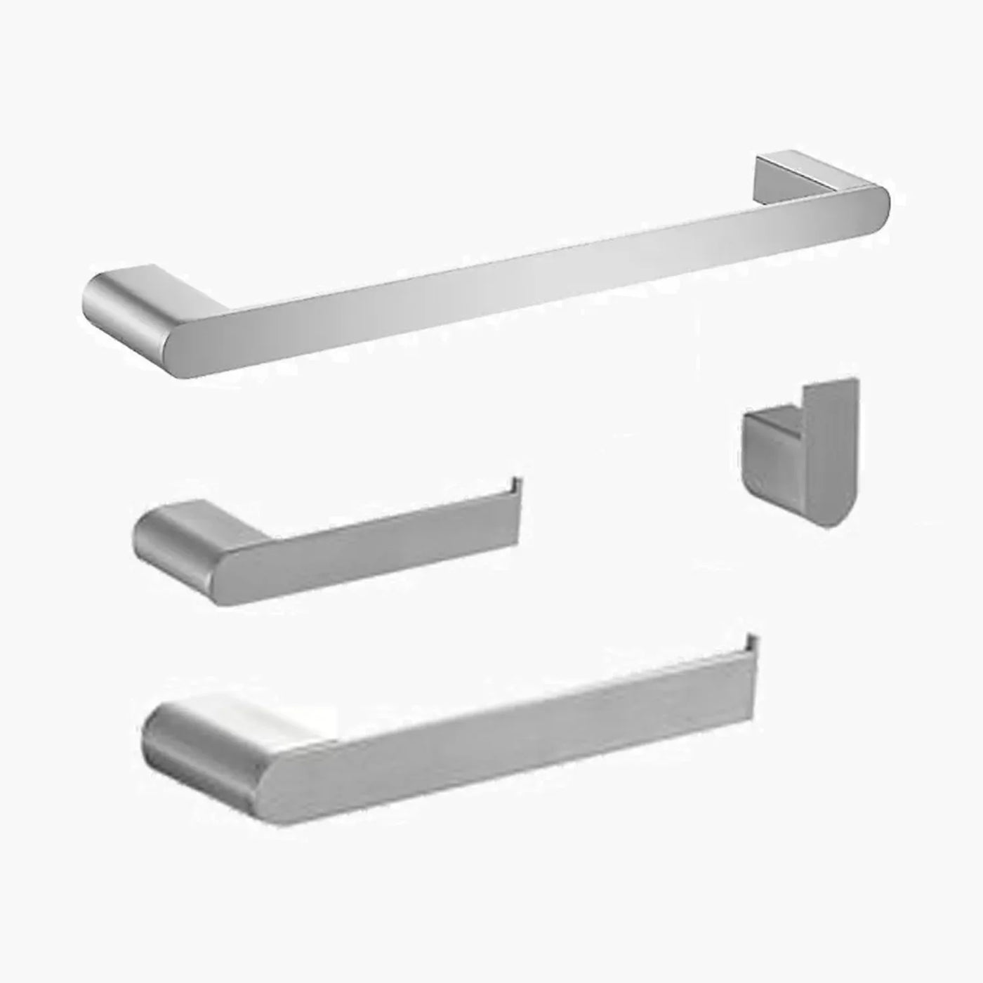 Acessorios para Banheiro Kit com 4 peças - Mondomio - Round Toalheiro Mondo Mio