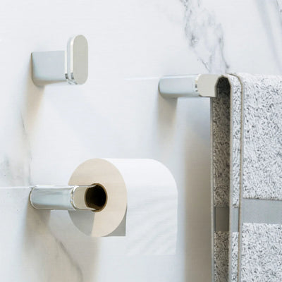 Acessorios para Banheiro Kit com 4 peças - Mondomio - Round Toalheiro Mondo Mio