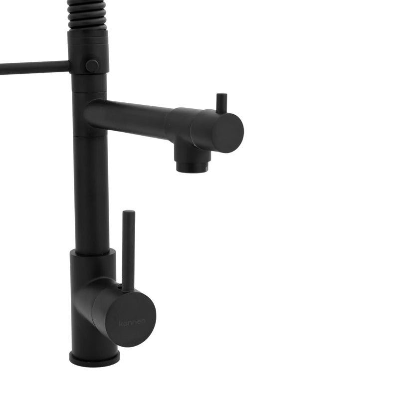 Torneira Gourmet  Monocomando para Cozinha - Konnen Metais - Gourmet Preta - FN-