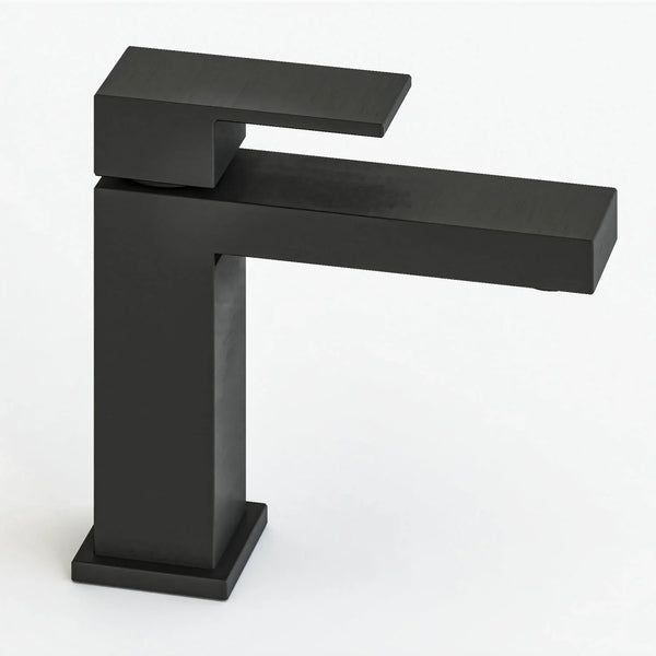Torneira para Banheiro Bica Baixa - Konnen Metais - Square Baixa Preto - FN-9000