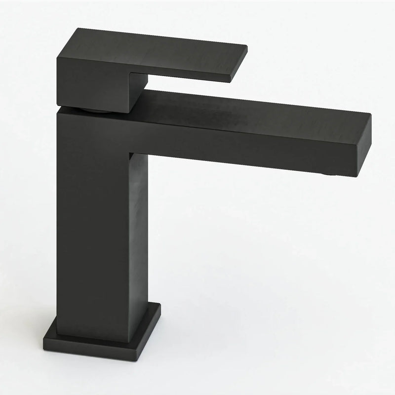Torneira para Banheiro Bica Baixa - Konnen Metais - Square Baixa Preto - FN-9000