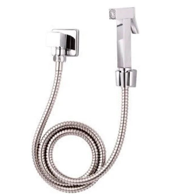 Ducha Higienica para Banheiro - Konnen Metais - Ducha Higienica Square Cromado -